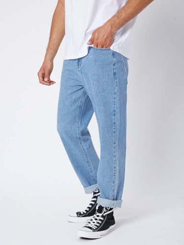 Image of KOTTY Men's Straight Fit Jeans - Premium Stretch Denim for Comfort, Style, and Casual Versatile Wear