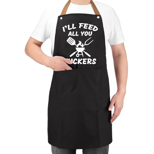 Ill feed all you fuckers kitchen apron