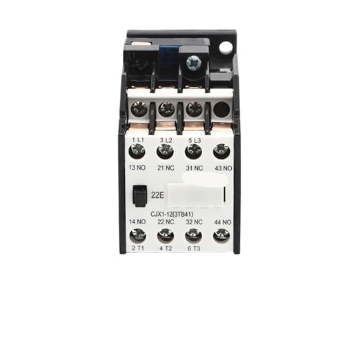 Contactor de CA trifásico CJX1-22 para control de motores 110V 22A 2