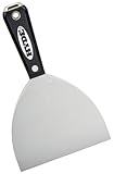 Hyde Tools 02770 5-Inch Hammer Head Flex Joint Knife, Black and Silver