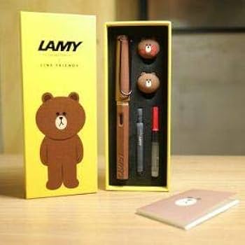 Amazon | LINE FRIENDS LAMY×LINE FRIENDS万年筆 | 万年筆