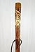 Wood Spirit Walking Stick + Hand carved in Hardwood + Custom Height up to 60
