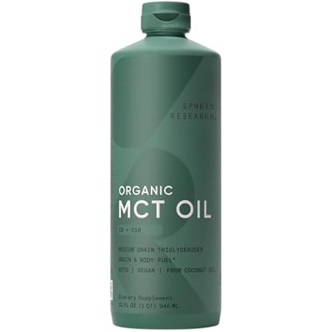 Sports Research Organic MCT Oil Cover