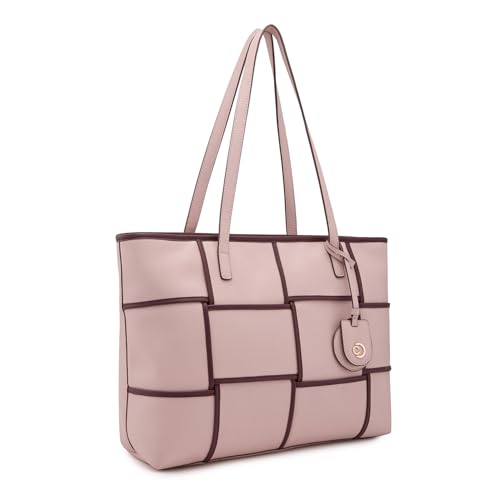 Image of Caprese Modica Tote Bag, Medium | Stylish Handbag for Women with Multi-Compartment | Spacious, Versatile Office & Daily Essentials Tote | Comfortable Strap, Zip Closure