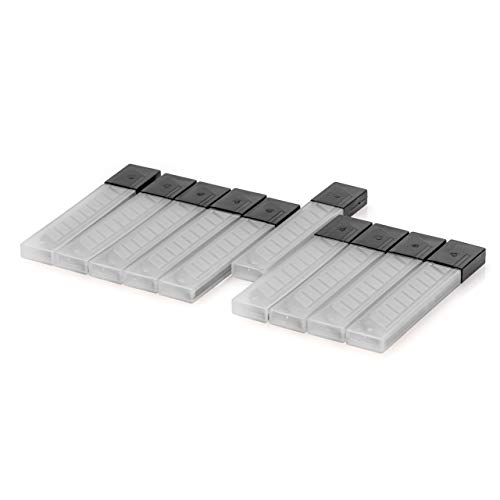 100 ST. Ersatzklingen Cutter 18 mm Cuttermesser | Abbrechklingen Cutterklingen im Spender NEU Cover