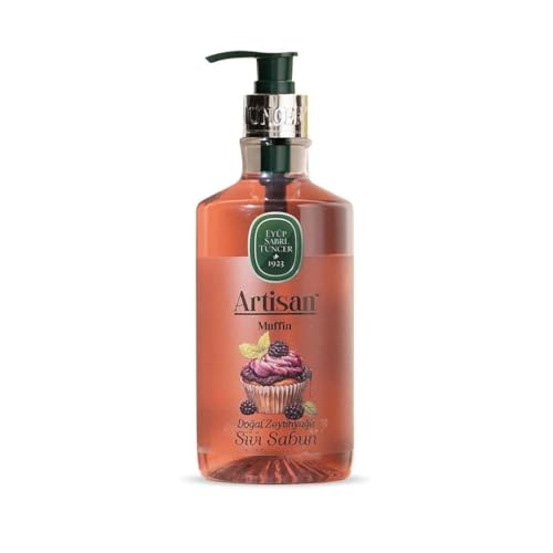 EYÜP SABRİ TUNCER ARTISAN Jabón líquido con aceite de oliva natural – Muffin (600 ml)