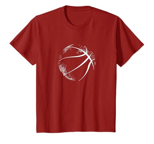 Basketball Fan und Team Gear Co Basketball T-Shirt, Schwarz, Unisex, S,...