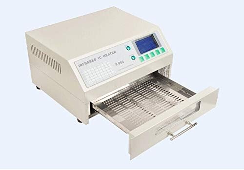 Soldering Occus T-962 T962 Reflow Oven Infrared IC Heater Soldering Machine 800W 180 x 235 mm T962 for BGA SMD SMT Rework C0167 - (Color: 220V EU Plug)
