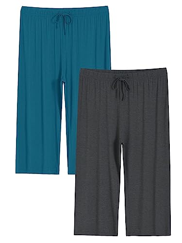 Image of Latuza Women's Plus Size Capri Pajama Pants Wide Leg