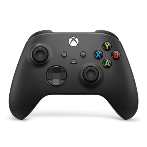XBOX Wireless Gaming Controller | Carbon Black | Console, PC, & Android | Textured Grip | Wireless, Bluetooth, USB-C Connectivity