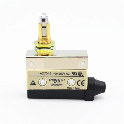 Roller Hinge Lever Micro Limit Switch 250VAC 10A TZ-7312 AZ-7312 2Pcs
