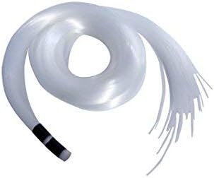 PMMA Plastic END GLOW Fiber Optical Cable for Optic Fiber light Star Ceiling Led Light Kit [0.03in/0.75mm*6.5f/2m*100PCS]