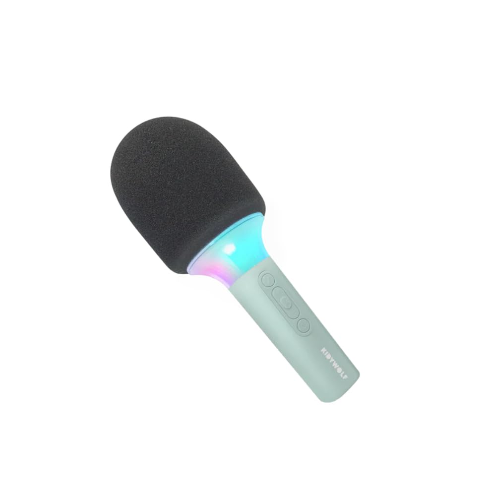 KIDYWOLF KIDYMIC Green Karaoke Microphone