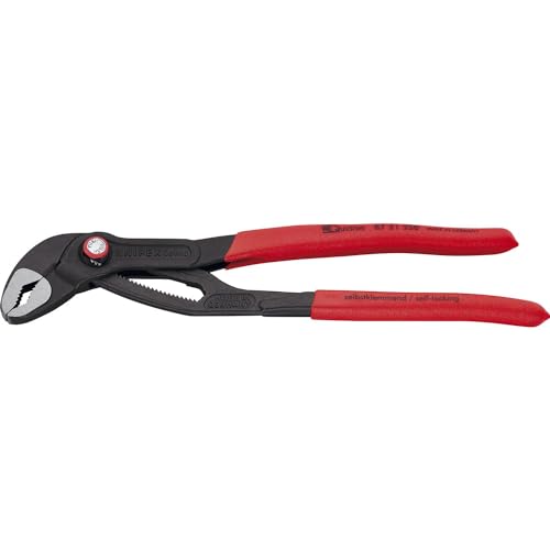 KNIPEX Wasserpumpenzange Cobra® QuickSet 8721 SW -46 mm 2 KS-Griff L=250 mm