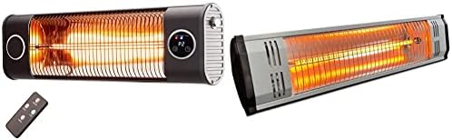 Amazon.com : Uthfy 150R Patio Heater,with Electric Infrared Technology and  Carbon Fiber Tube,1500W/700W,24 inches,black u0026 Heat Storm HS-1500-OTR  Infrared Heater, 1500-watt : Patio, Lawn u0026 Garden