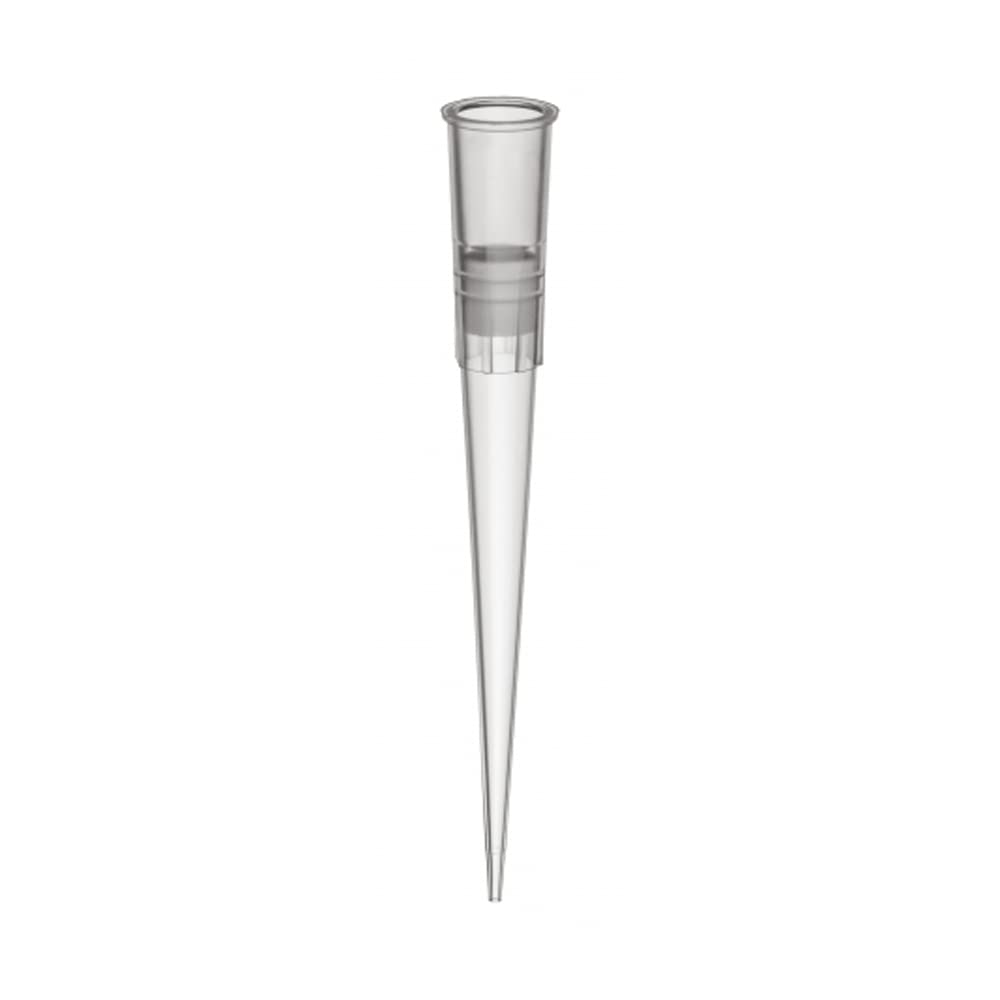 Socorex Qualitix SR-0434 - Punta para pipeta con filtro, punta inclinada graduada, sin extra larga, 200 µl de capacidad máxima, transparente, 960 unidades