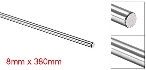 Uxcell 8mm X 501mm Hardened Rod Chrome Plated Linear Motion Shaft/Guide - View #10