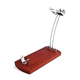 Soporte y pinchos en acero Quid, 5X16X5 Reserva QD Jamonero Plegable con Soporte de Madera, Palometa Superior para sujeción, Multicolor, 36,5 x 16 x 5 cm