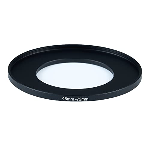 Image of 46mm to 72mm Step-Up Ring Filter Adapter for All Brands UV ND CPL Metal Ring Step-Up Rings Adapter Filter (46mm-72mm)