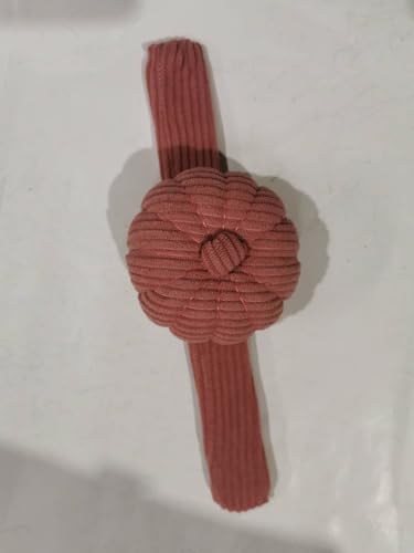 Wrist Pin Cushion,Pin Cushion with Wristband,Needle Cushion with Wrist Strap,Wearable Pumpkin Shaped Sewing Needle,Adjustable Comfortable Pin Cushion,for Craft Projects,Workshops,Bean Paste Color - Image 4