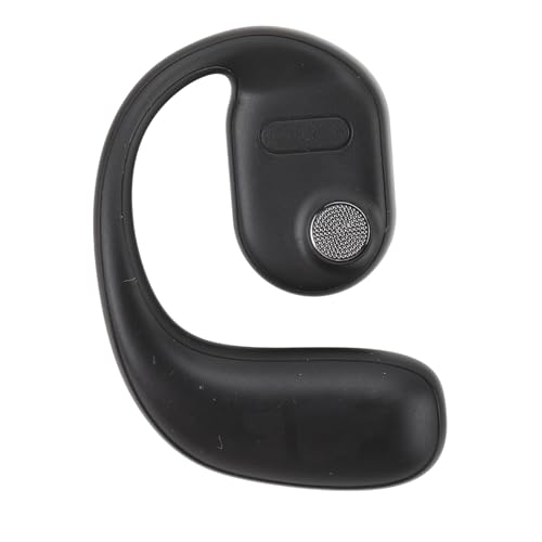 Single Open Ear Headphones, Cordless Bluetooth Earpiece, 16H Playtime Bluetooth 5.3 Left Single Ear Buds, Touch Control in Ear Bluetooth Earphones for Driving Business Office
