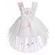 Baby M?dchen Taufkleid Prinzessin T?llkleid Blumenm?dchen Schmetterling Festlich Festkleid Hochzeit Brautjungfer 1. Geburtstag Partykleid Festzug Formal Abendkleid Babybekleidung Wei? 3-4 Jahre