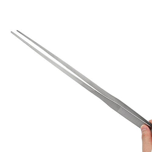Image of Jumbo Size 27cm Stainless Steel Straight Tweezer /Clipper /Tong Scissor for Maintenance of Planted Aquarium or Reef Aquarium Tool Plier for Fish Tank