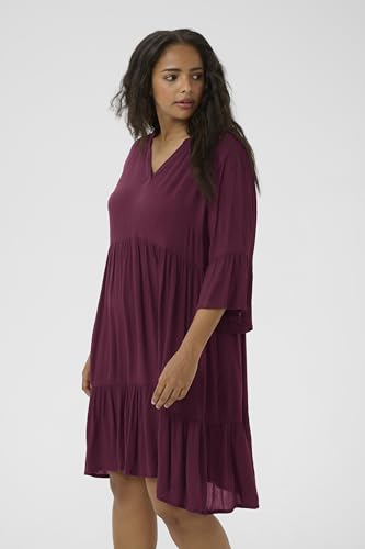 Robe col en V Kaffe Curve idéale pour aller travailler ou sortir en ville - 5