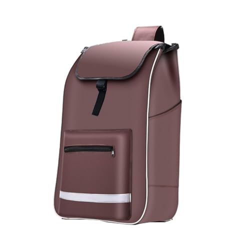 Bolsa para carrito de compras impermeable en color marrón, ideal para tus recados diarios