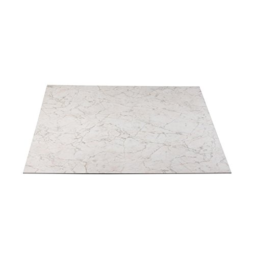 Beldray EH1393BQ Reversible Laminate Fireplace Back Panel in Slate and Alabaster, 93 cm x 93 cm