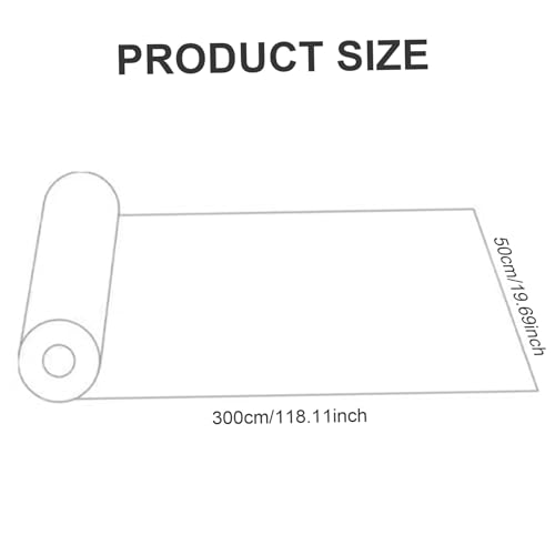Vinilo adhesivo estático para ventana vitral 118x20" PVC miniatura 3
