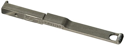 Dynabrade 11300 1/4-Inch Diameter by 3/8-Inch Wide Contact Arm Ass'y, Steel Wheel Polish Turbine Blades for 1/2-Inch Wide by 18-Inch Length Belts, Silver