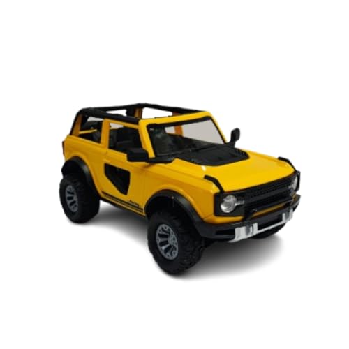 Image of Remote Jep Bronco | Bronco Trucks Remote Control Toy | for Bronco jep Lovers & Kids Collection | (YellowRed). (Yellow)
