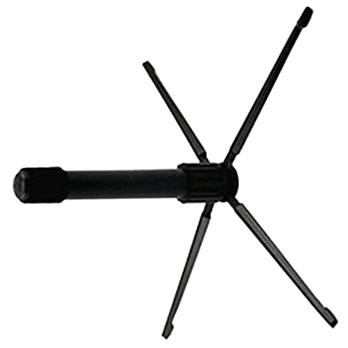Toddmomy Folding Flute Stand Portable Compact Display Holder for Flute Oboe Clarinet Elegant Design for Home Outdoor Use Sturdy and Stable Storage Stand for Musicians