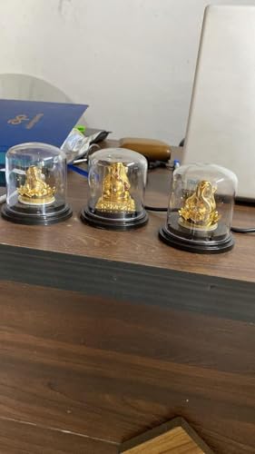 Image of Plastic Dome with Dark Brown Base, Tabletop Centerpiece Display Cloche, Clear and Unbreakable, Dome for Storage Lord s Statue, showpieces, jwellery (Big Dome (9 x 7.8 cm))