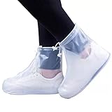 Smoothclue Waterproof Shoes Cover, Non-slip Rain Snow Boots Shoes Cover Reusable Women Men PVC...