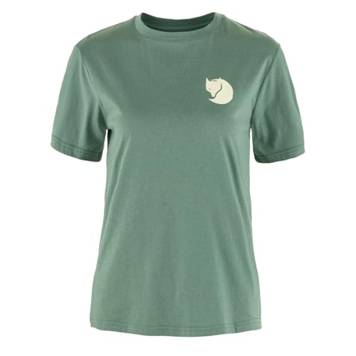 Fjällräven Damen Walk with Nature T-Shirt, Patina Green, M