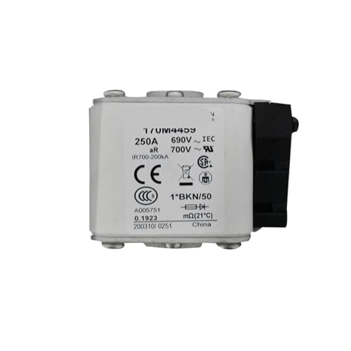 Fusible rápido 170M7060 de alta velocidad para protección de sistemas industriales tipo 170M