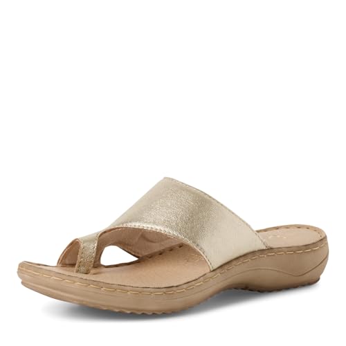 Sandale MARCO TOZZI 2-27900-44 pour femme en cuir noir confortable