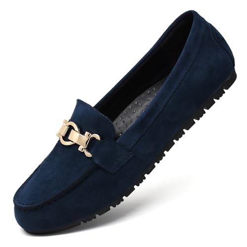 Image of Cvistpieo Loafers for Women Business Casual Shoes Comfortable & Lightweight Penny Loafers Slip On Work Flats