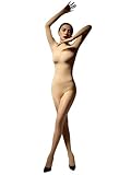 CYwslbzgn Women's Bodystockings Shiny Sheer Bodystocking Hooded Long Sleeve Full Body Bodysuit with Five Finger Gloves