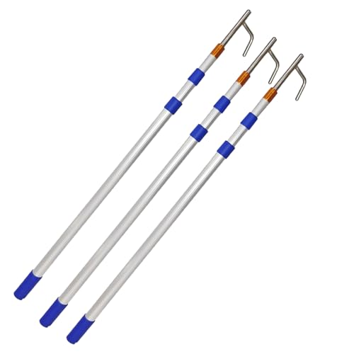 Gaffe et crochet d'amarrage inox pour sécuriser vos sorties