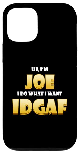 Joe Costume IDGAF Meme Personalized First Name Joseph �X�}�z�P�[�X iPhone 12/12 Pro �p