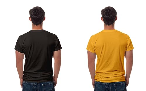 Image of Boodbuck Combo Packs of Printed Cotton T-Shirts: Multiple Quantity Options (2, 3, 4, or 5 T-Shirts)