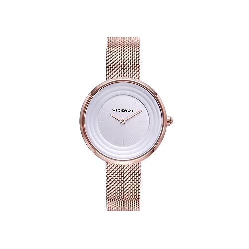 Montre Viceroy 42424-06 femme acier or rose idéale pour le bureau