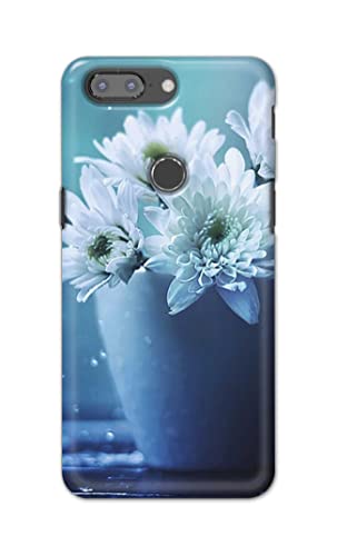 Image of PRINTFIDAA Flowers in The Glass On The Table Printed Designer Hard Back Case Cover for OnePlus 5T -(SF) MVN1002