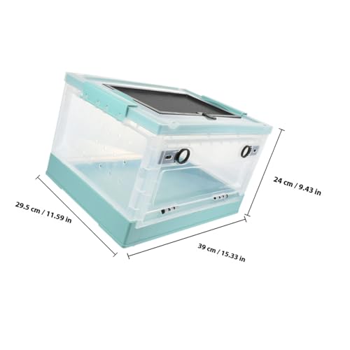 Maison pour petits animaux cage à hamster bleue avec accessoires rongeurs