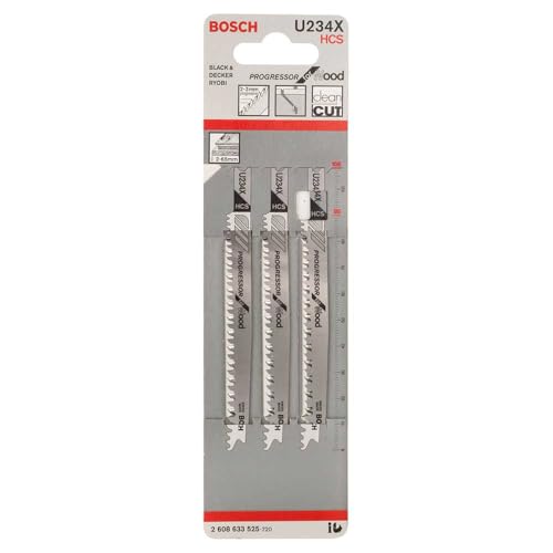 Lame de scie sauteuse U 234 X Progressor for Wood 3pc - vue 5