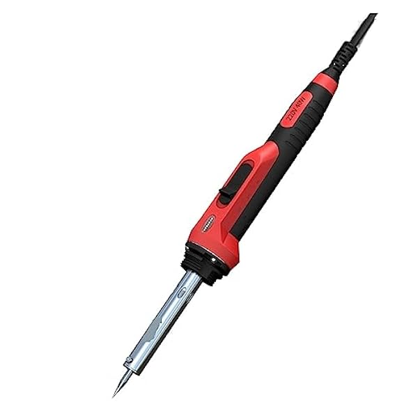 Lödning kit Extern uppvärmning elektrisk lödkolvsats, temperaturjusterbar svetslödspets, reparationsverktyg for omarbetning (Color : LXZ919051, Size : 1)