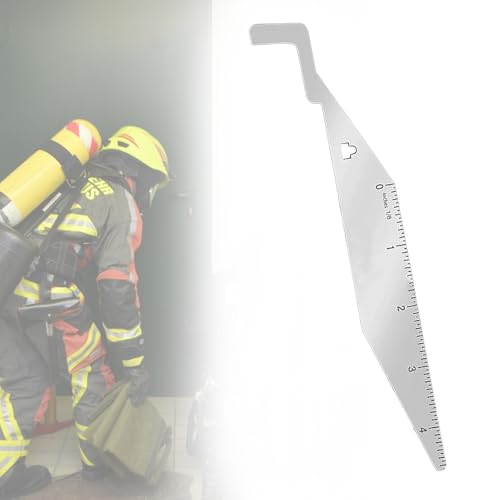 Firefighter Pry Bar Tools for First Responders Door Opening and Emergency 1 Pcs (Double hook)